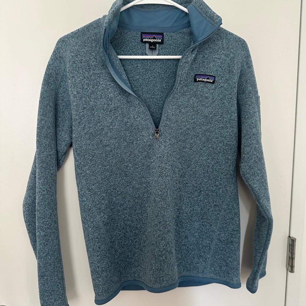 Patagonia Blue Quarter Zip Size Small